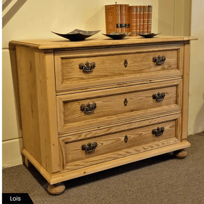 Antieke grenen ladenkast(en) - Larix - Meubelen.be