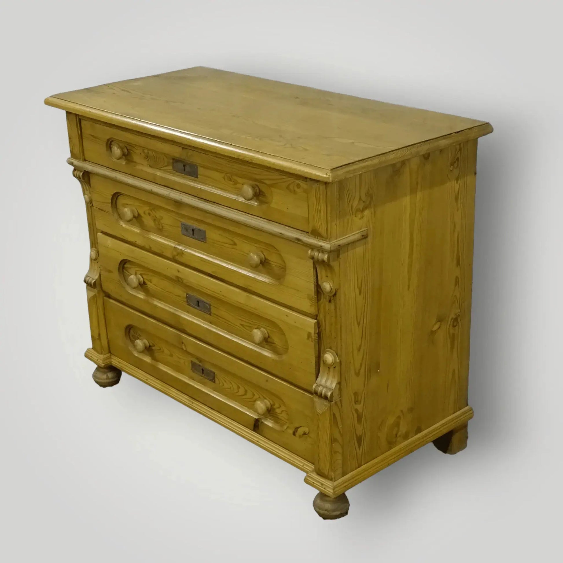 Antieke grenen ladenkast(en) - Larix - Meubelen.be