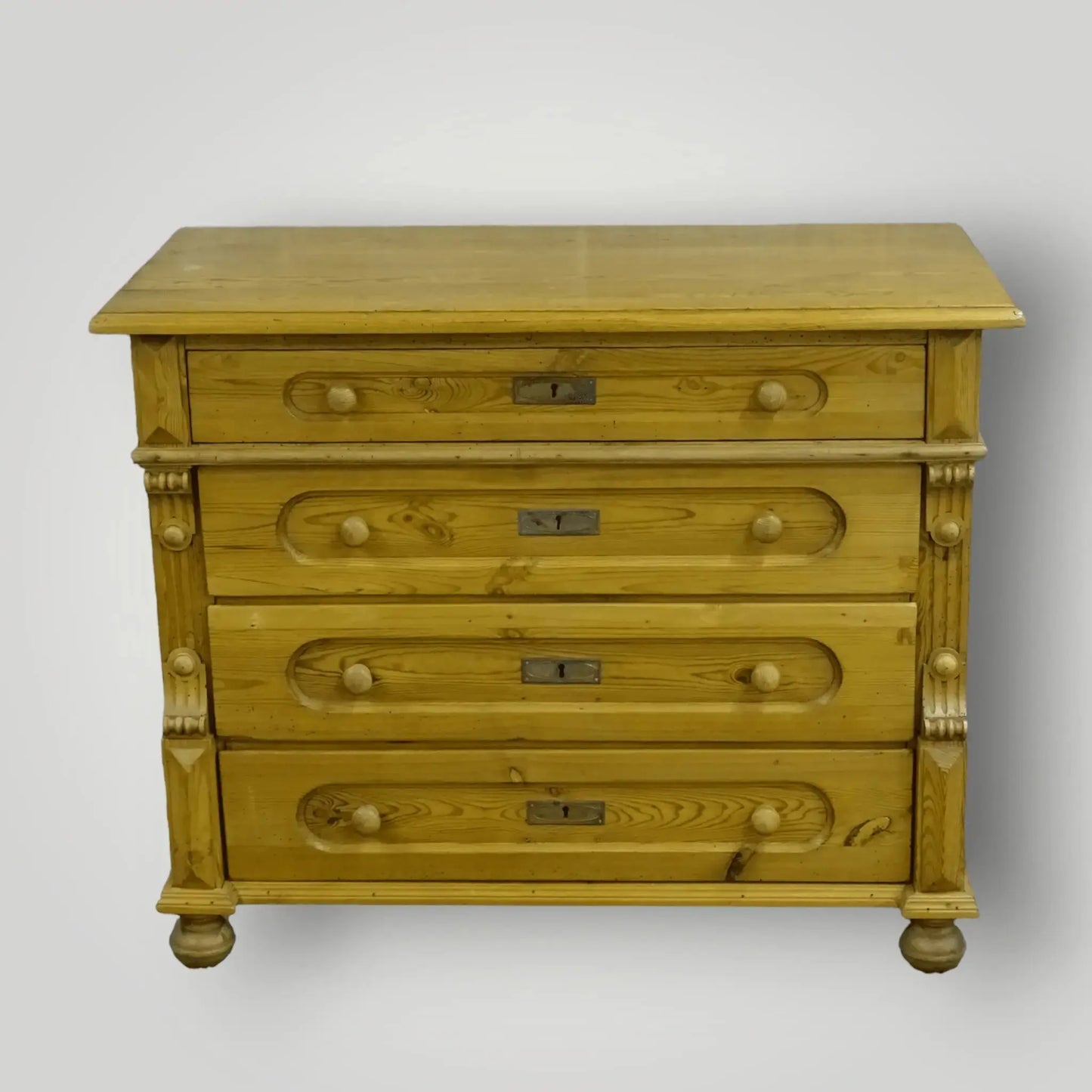 Antieke grenen ladenkast(en) - Larix - Meubelen.be