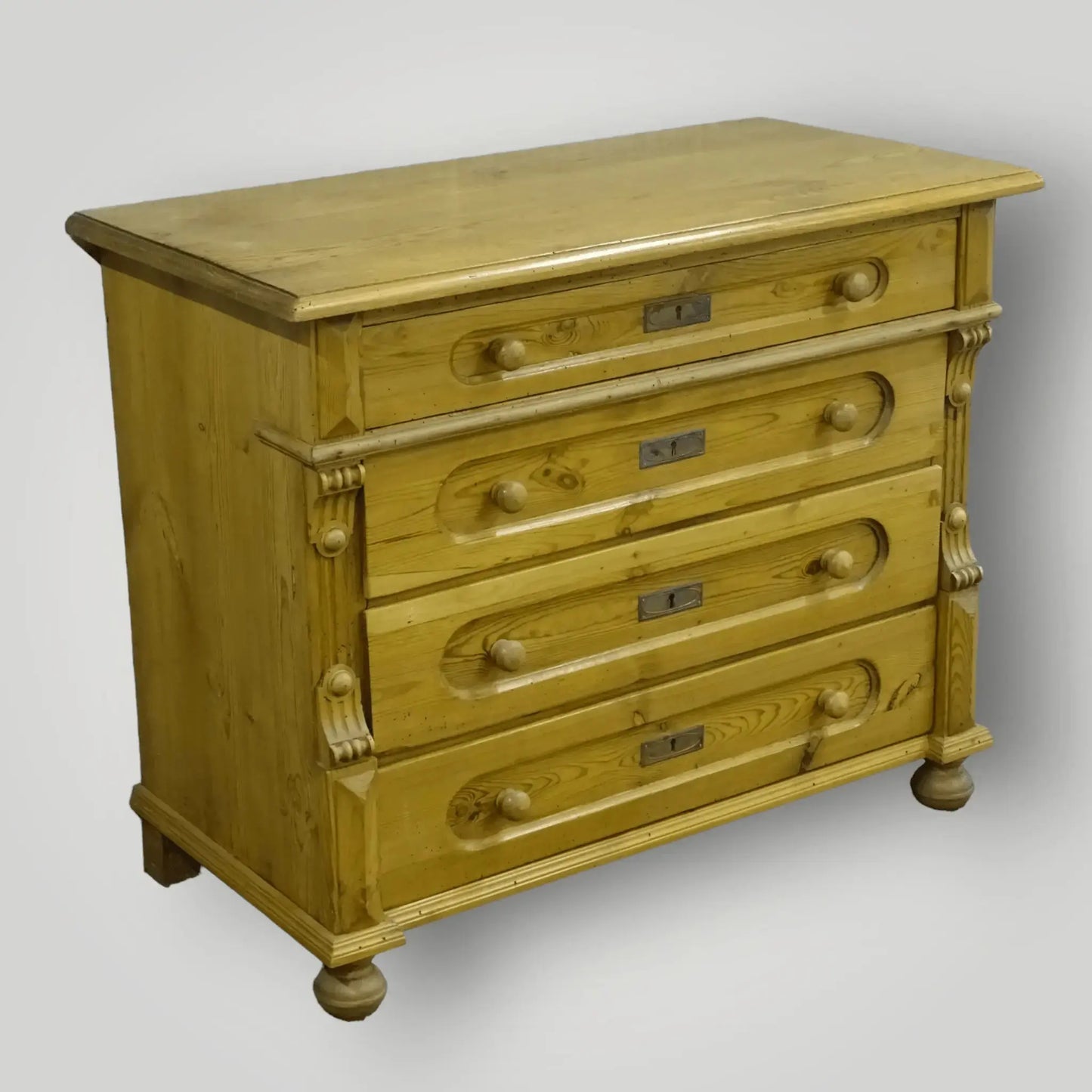 Antieke grenen ladenkast(en) - Larix - Meubelen.be