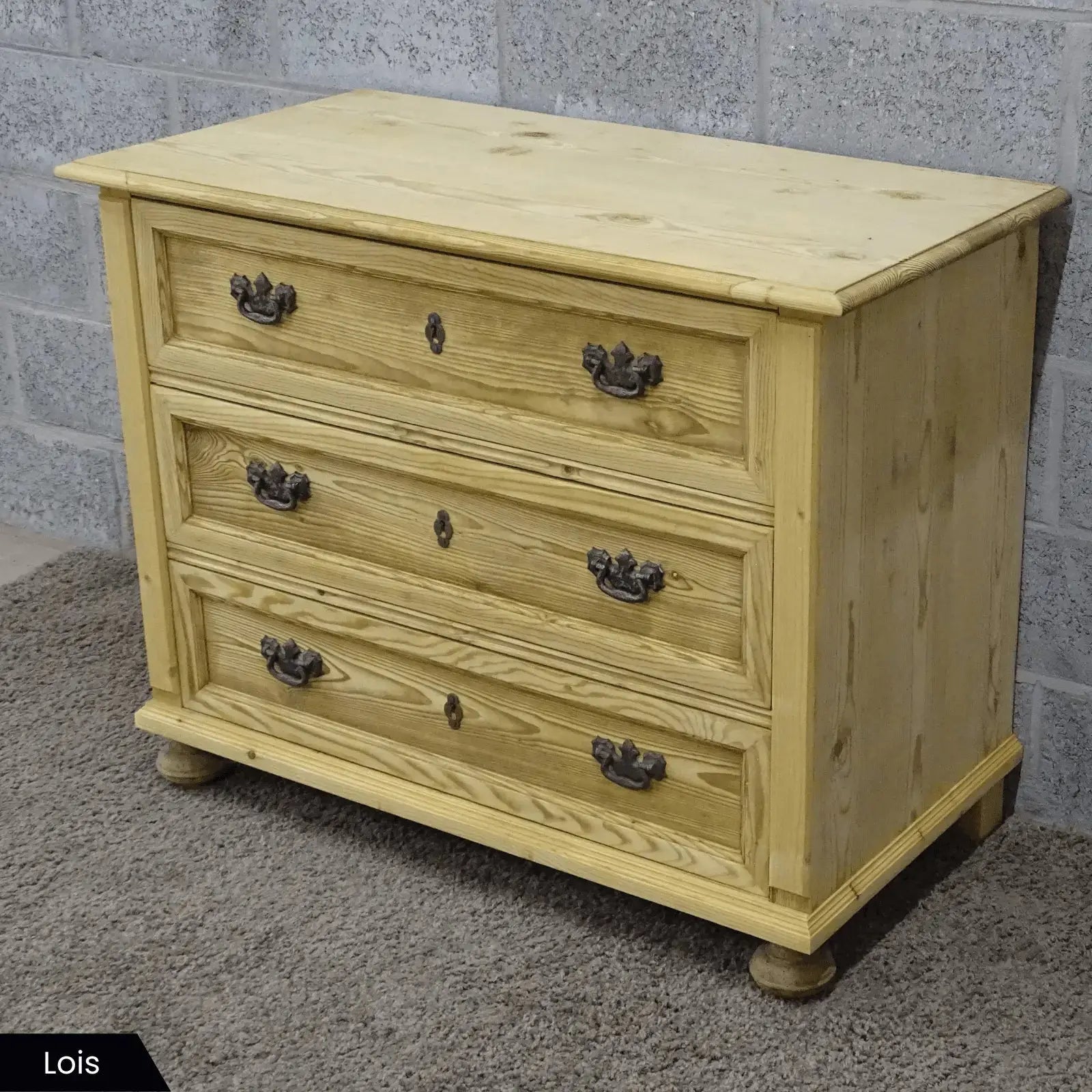 Antieke grenen ladenkast(en) - Larix - Meubelen.be