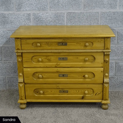 Antieke grenen ladenkast(en) - Larix - Meubelen.be