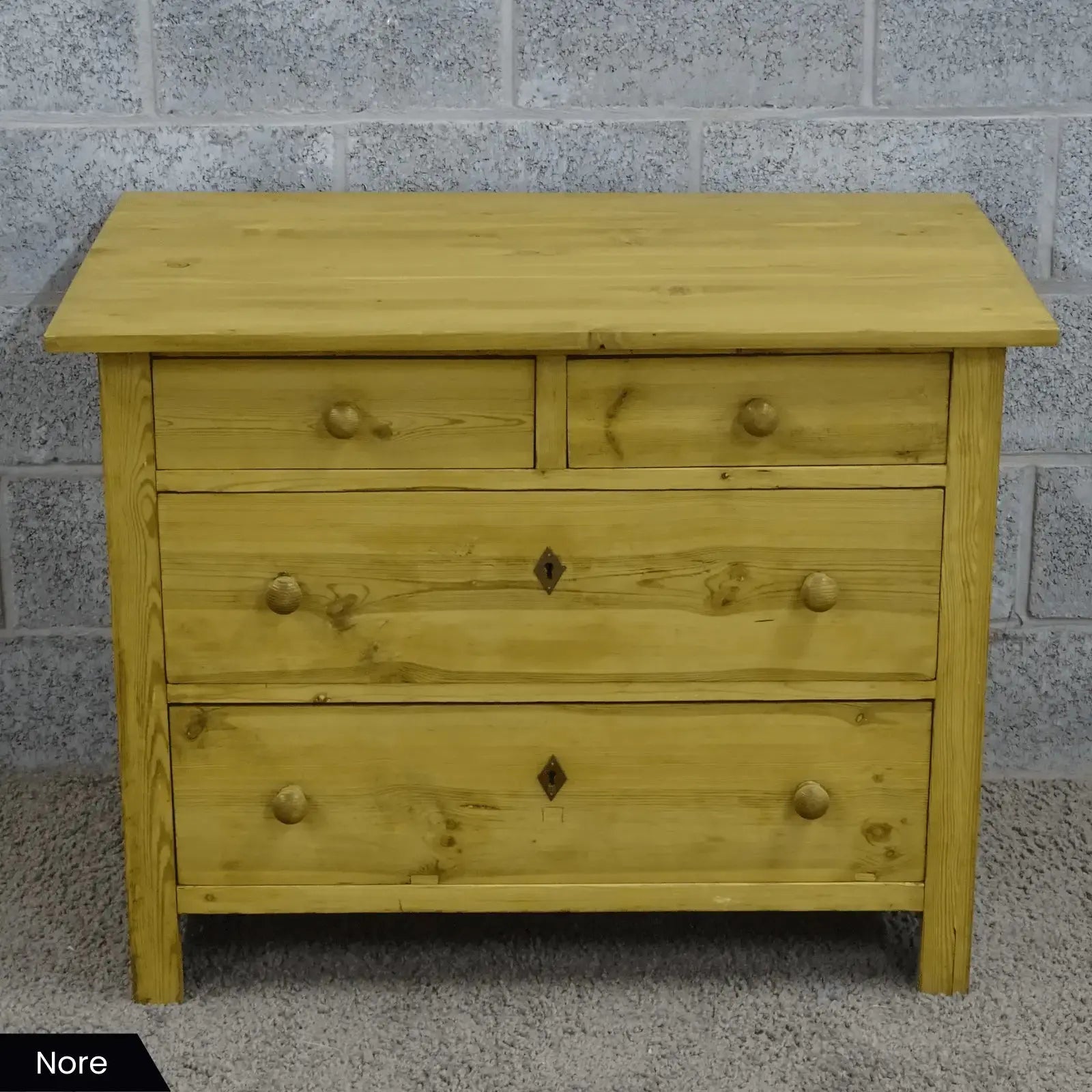 Antieke grenen ladenkast(en) - Larix - Meubelen.be