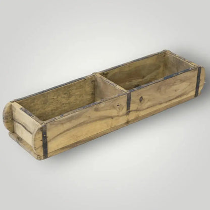 Antieke houten steenmal - Larix - Meubelen.be