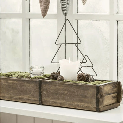 Antieke houten steenmal - Larix - Meubelen.be