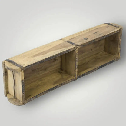 Antieke houten steenmal - Larix - Meubelen.be