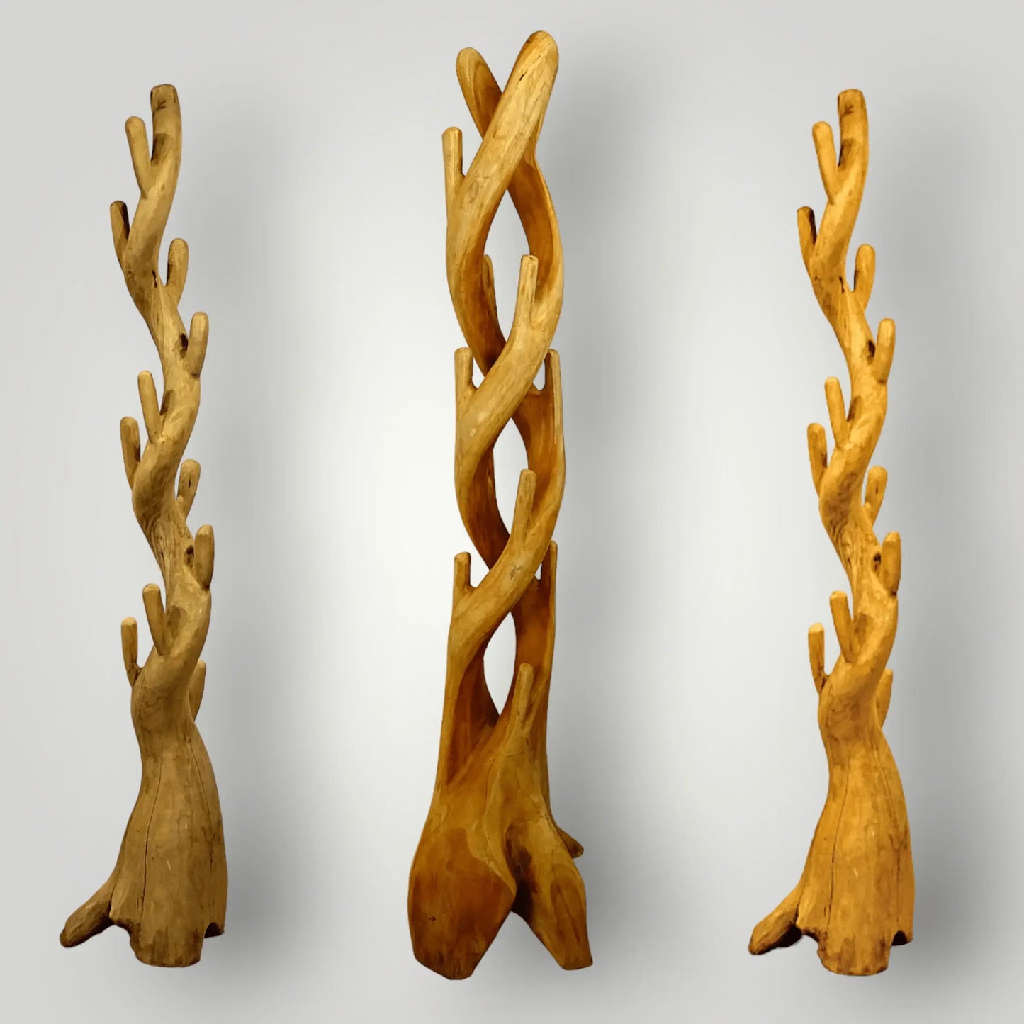 Bali - Breeze houten kapstokken - Larix - Meubelen.be