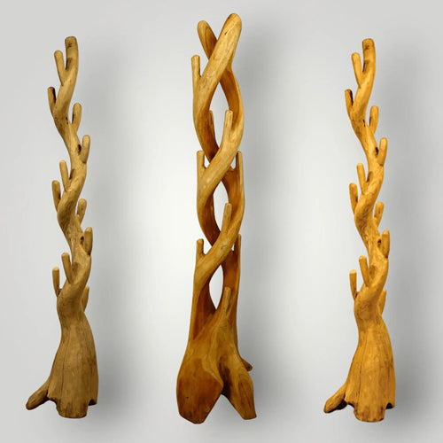 Bali - Breeze houten kapstokken - Larix - Meubelen.be