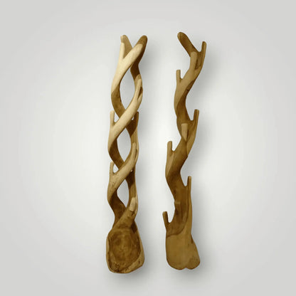 Bali - Breeze houten kapstokken - Larix - Meubelen.be