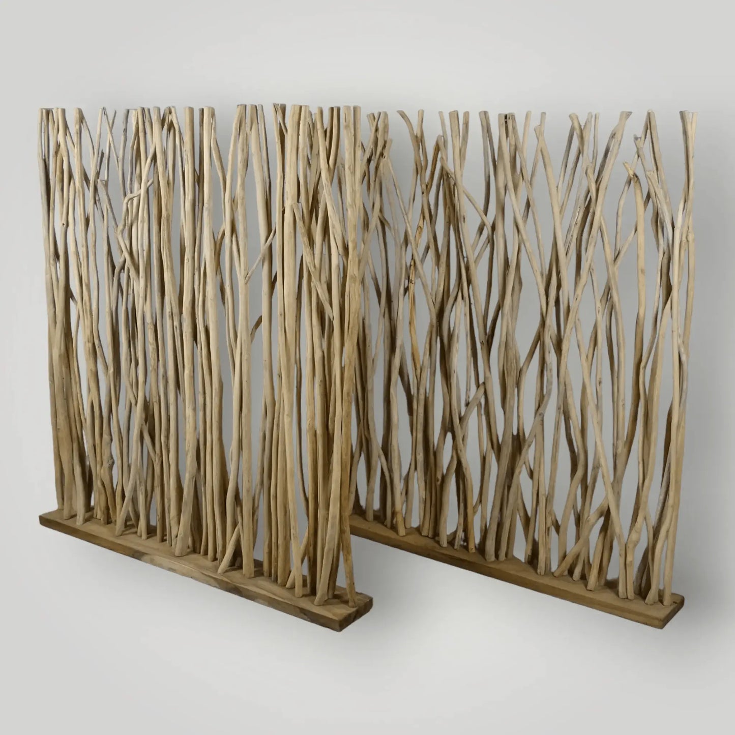 Bali - Breeze jungle wall (Suar houten kamerscherm) - Larix - Meubelen.be