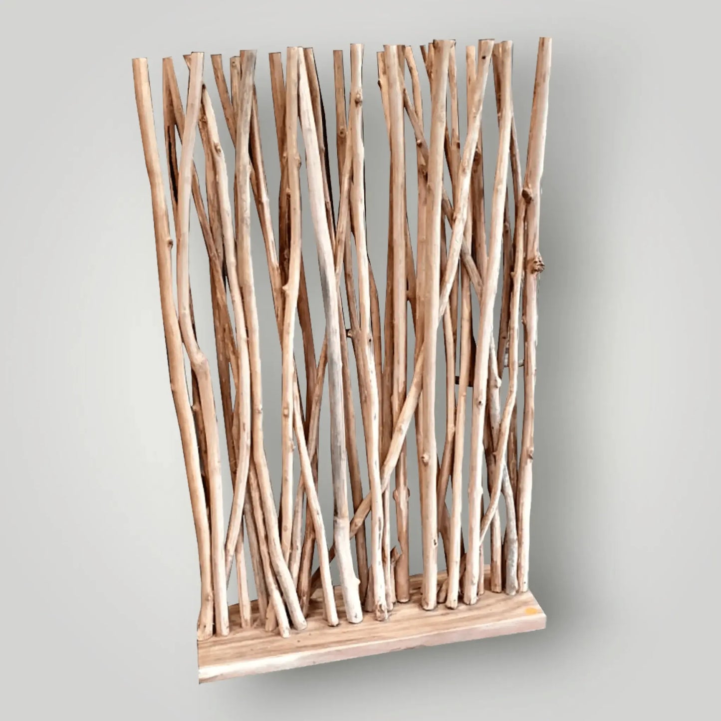 Bali - Breeze jungle wall (Suar houten kamerscherm) - Larix - Meubelen.be