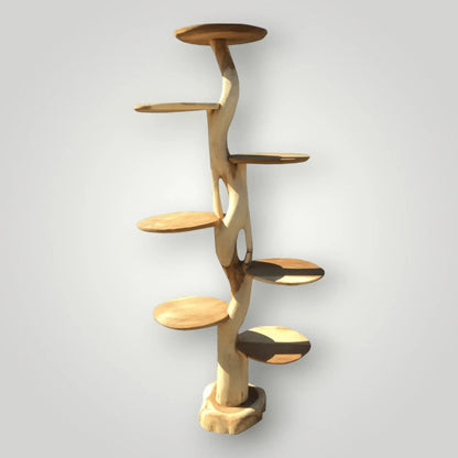 Feline - Fine Tree sculpture | Model Sphynx - Larix - Meubelen.be