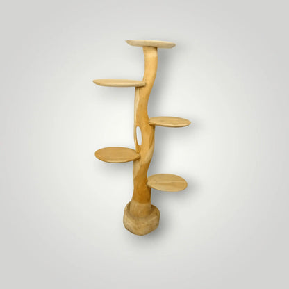 Feline - Fine Tree sculpture | Model Sphynx - Larix - Meubelen.be