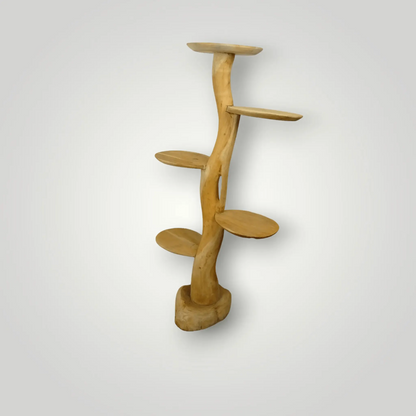 Feline - Fine Tree sculpture | Model Sphynx - Larix - Meubelen.be