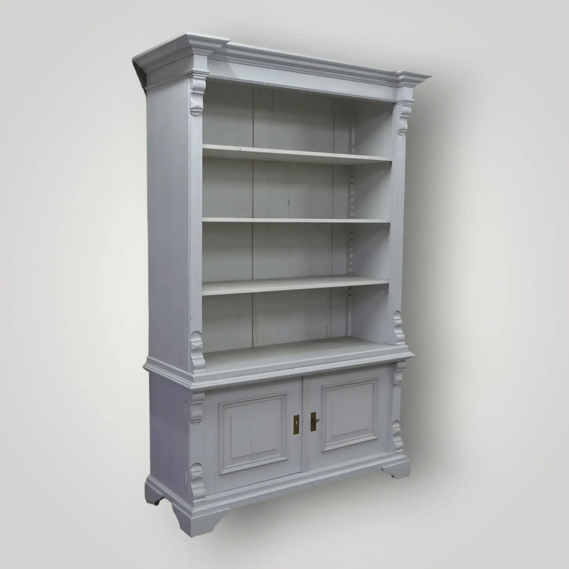 Grey - look | grijze boekenkast - Larix - Meubelen.be