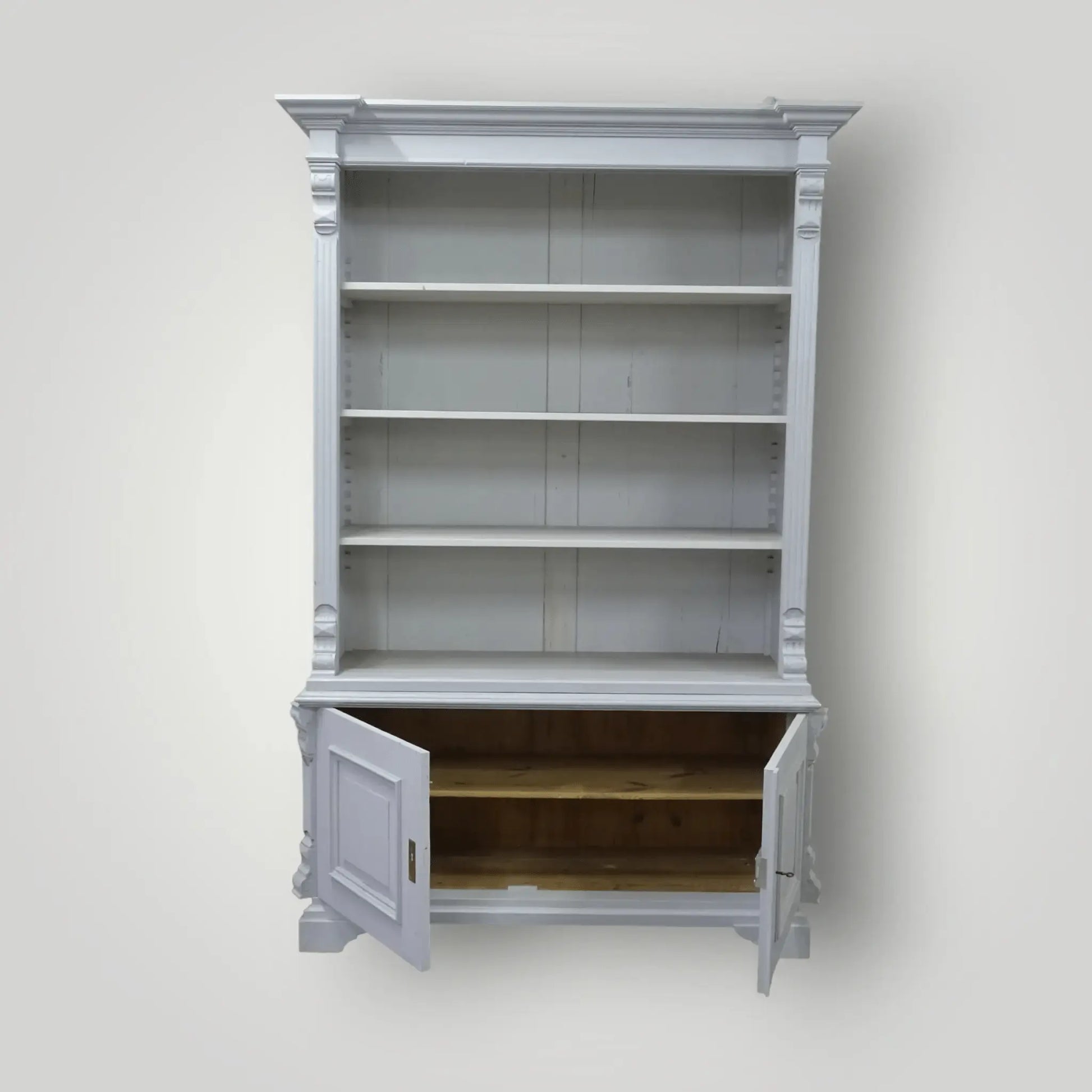 Grey - look | grijze boekenkast - Larix - Meubelen.be