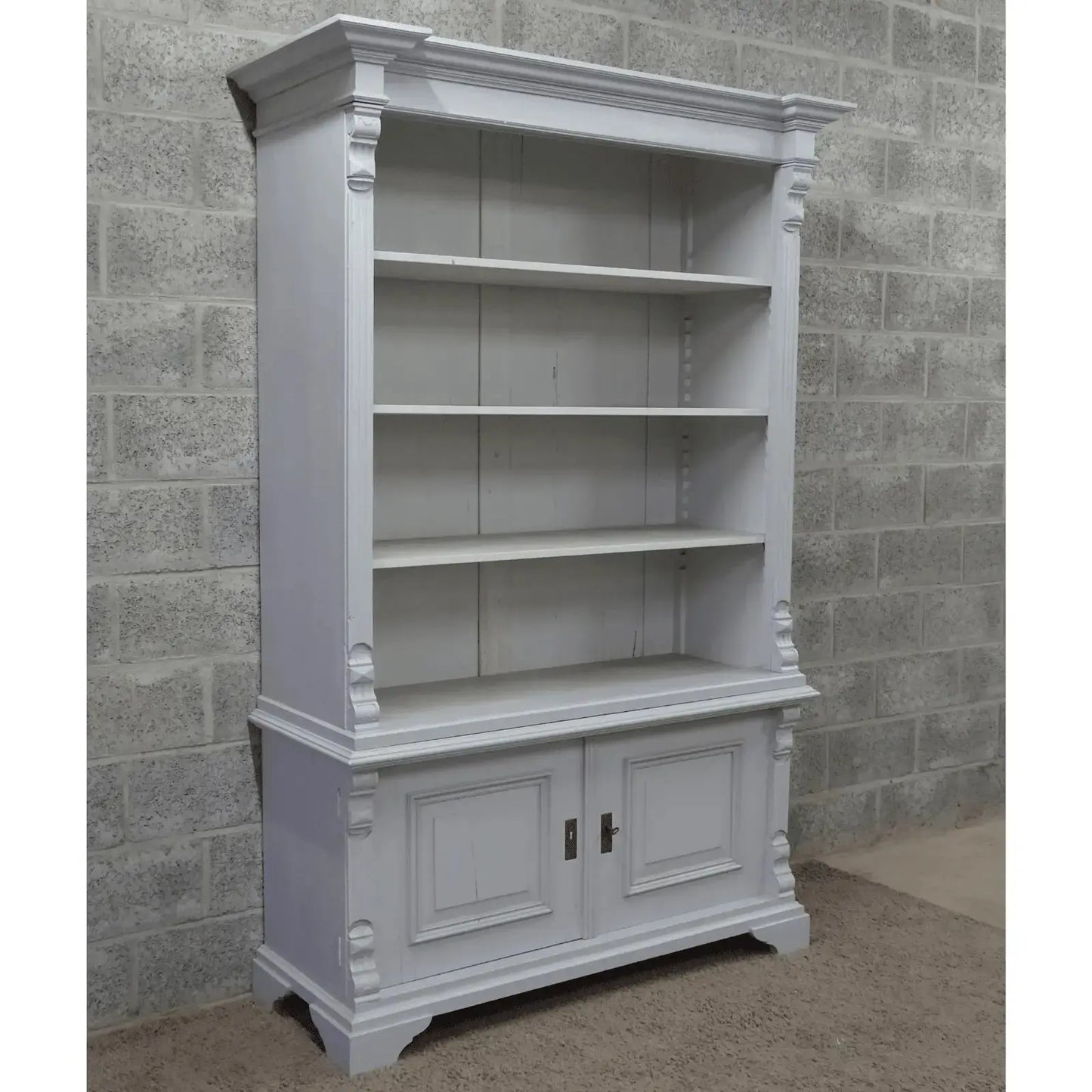 Grey - look | grijze boekenkast - Larix - Meubelen.be