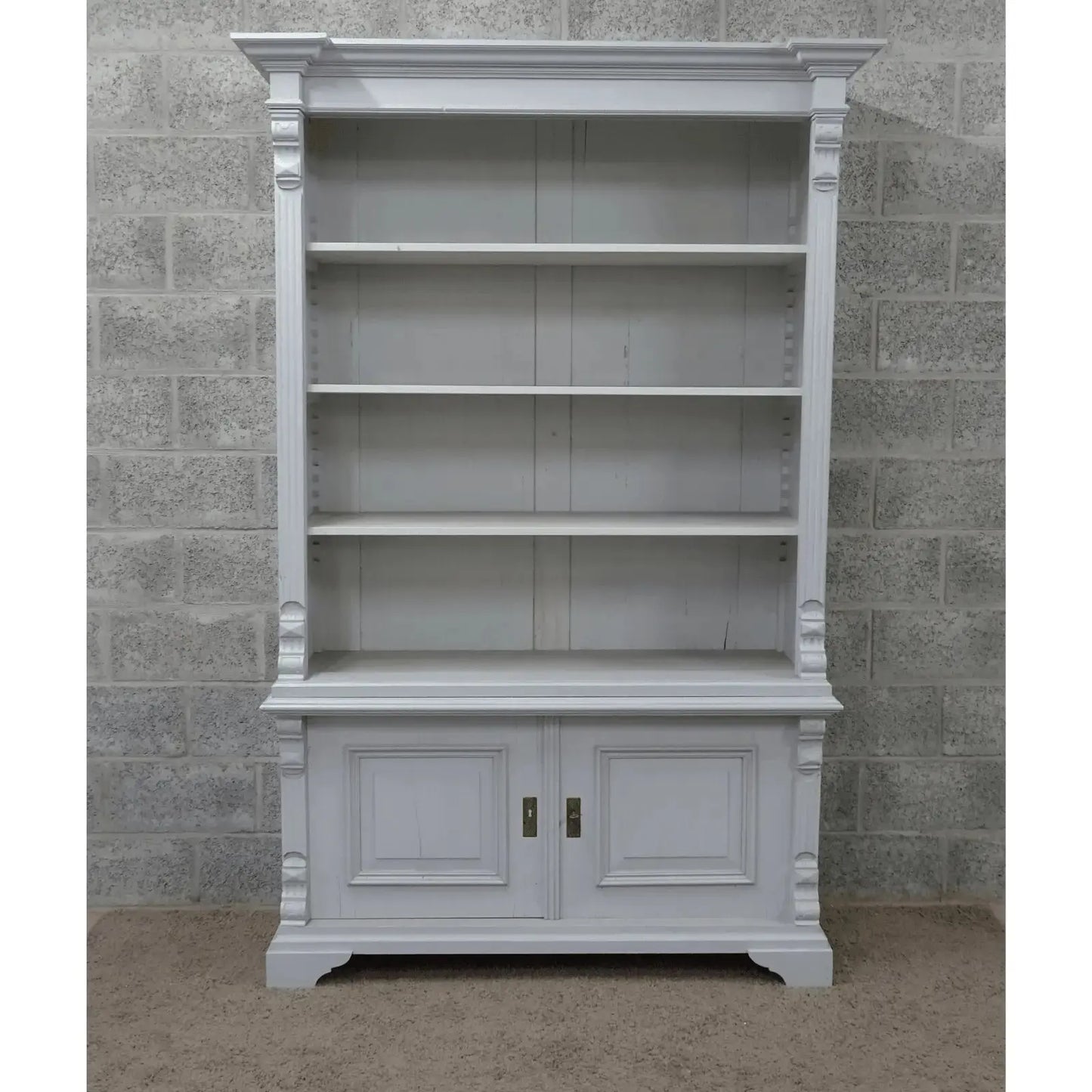 Grey - look | grijze boekenkast - Larix - Meubelen.be