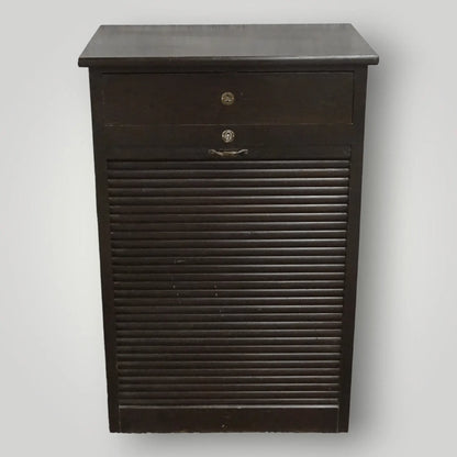 Houten vintage rolluikkast - Larix - Meubelen.be