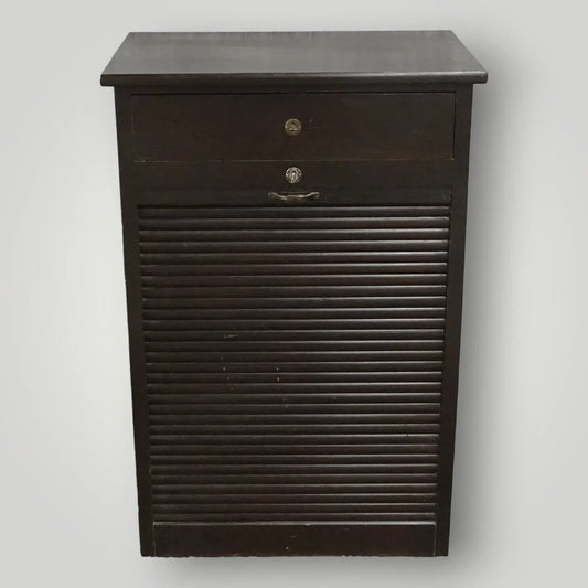 Houten vintage rolluikkast - Larix - Meubelen.be