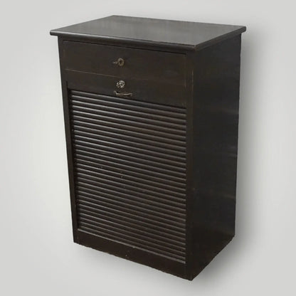 Houten vintage rolluikkast - Larix - Meubelen.be