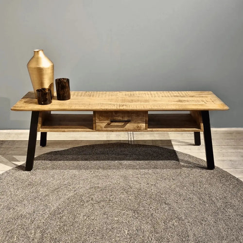 Industriële TV - kast Berlin collectie - Larix - Meubelen.be