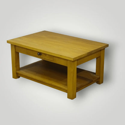 Landelijke old - look salontafel(s) op maat - Larix - Meubelen.be