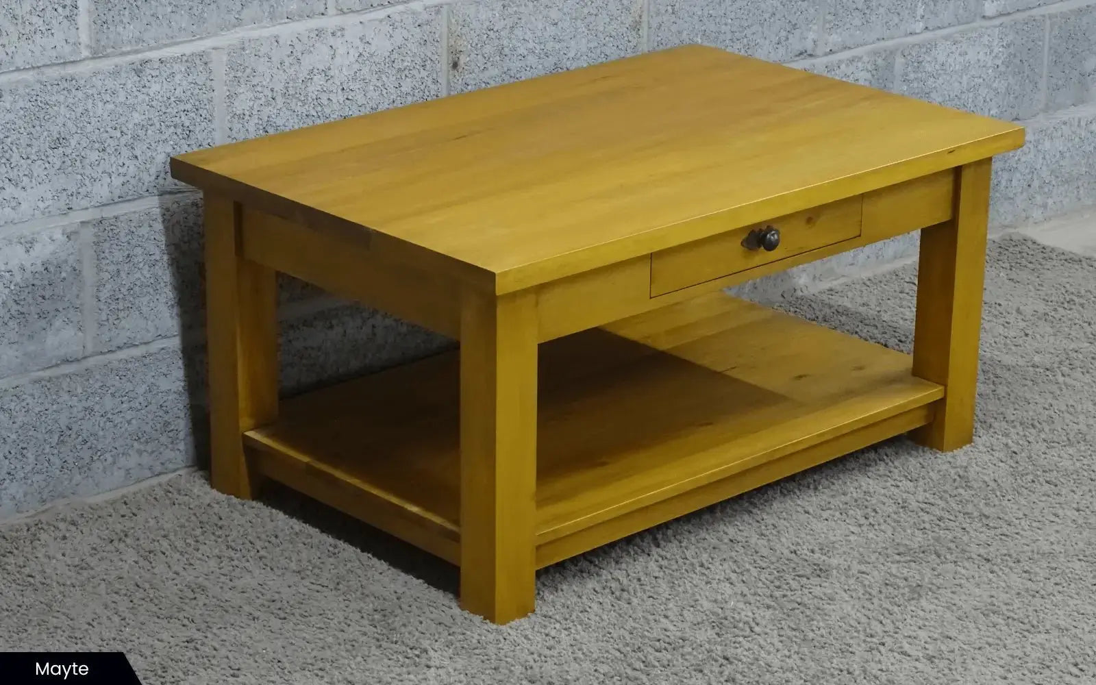 Landelijke old - look salontafel(s) op maat - Larix - Meubelen.be