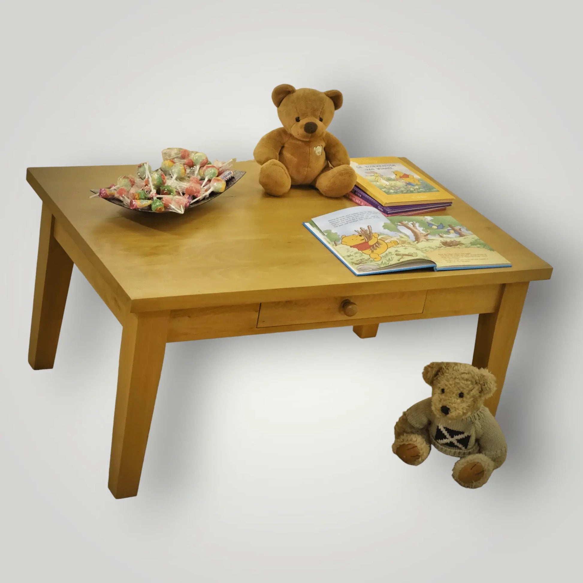 Landelijke old - look salontafel(s) op maat - Larix - Meubelen.be