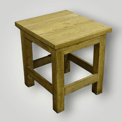 Oud Eiken salontafel - Larix - Meubelen.be