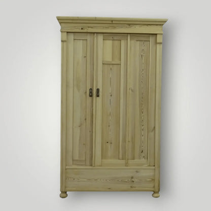 Oud grenen garderobekasten voor in de hal - Larix - Meubelen.be