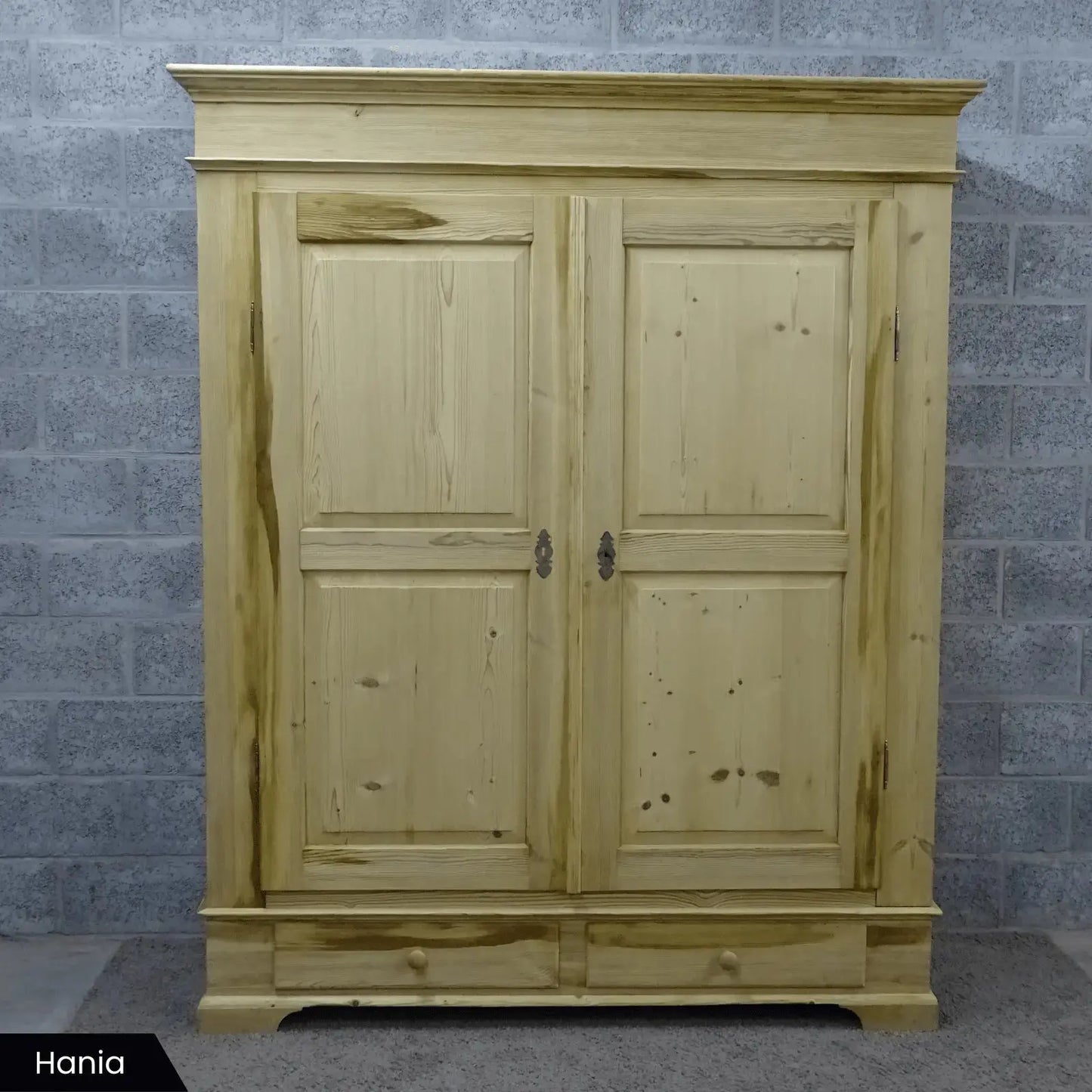 Oud grenen kledingkast(en) volledig demonteerbaar - Larix - Meubelen.be