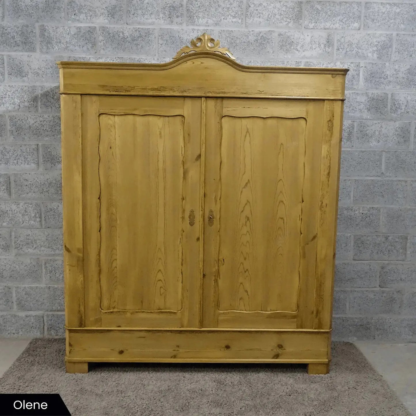 Oud grenen kledingkast(en) volledig demonteerbaar - Larix - Meubelen.be