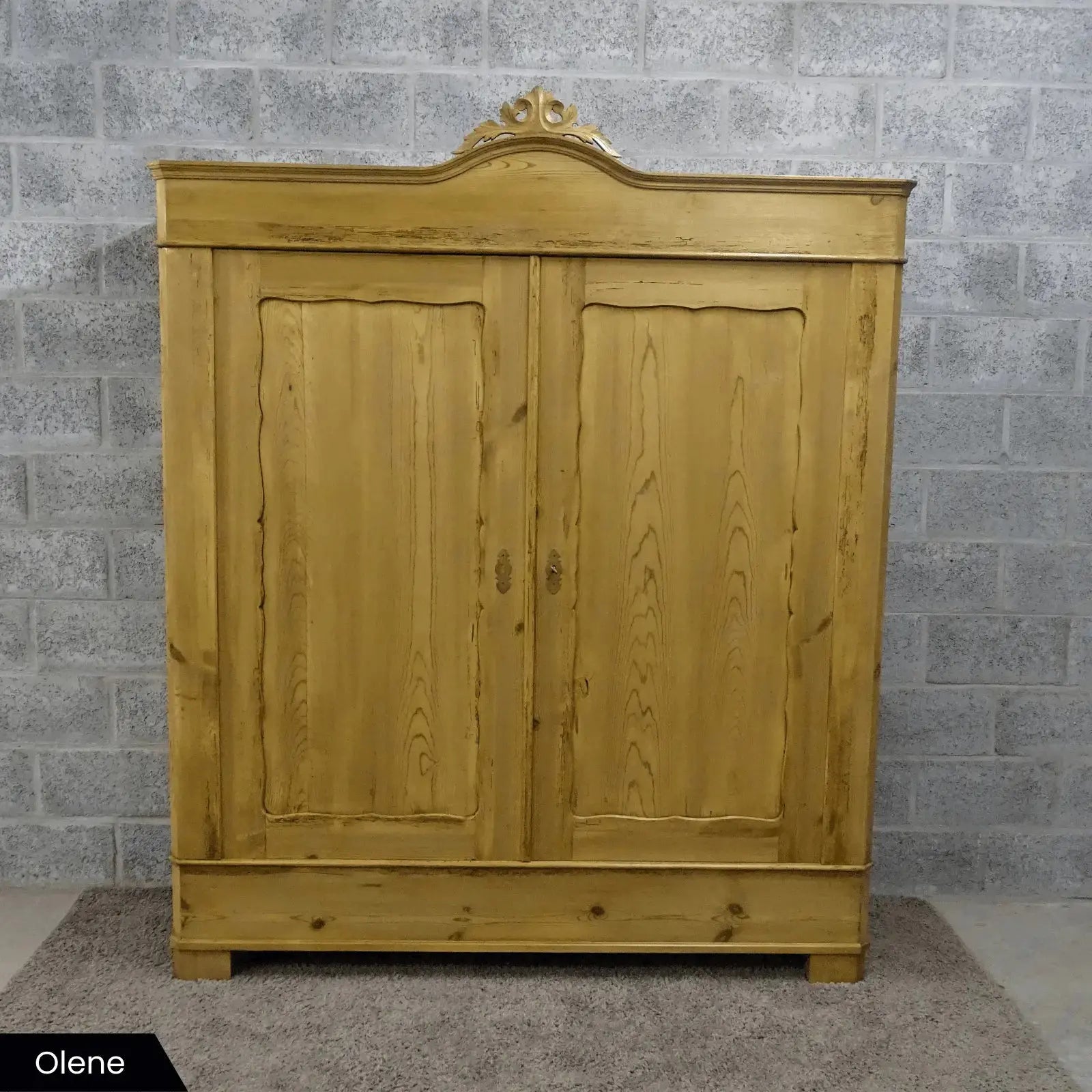 Oud grenen kledingkast(en) volledig demonteerbaar - Larix - Meubelen.be