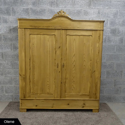 Oud grenen kledingkast(en) volledig demonteerbaar - Larix - Meubelen.be