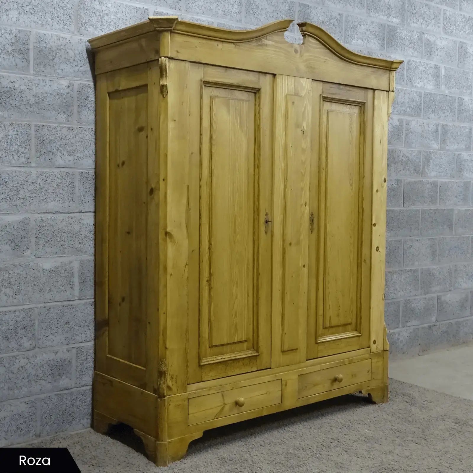 Oud grenen kledingkast(en) volledig demonteerbaar - Larix - Meubelen.be