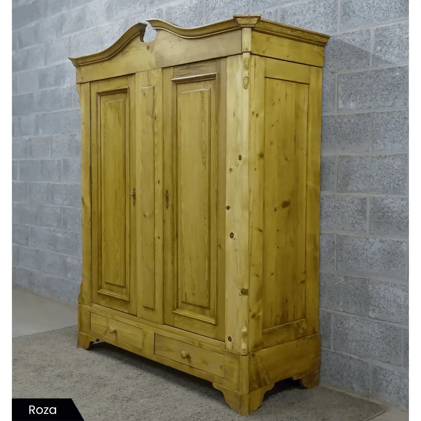 Oud grenen kledingkast(en) volledig demonteerbaar - Larix - Meubelen.be