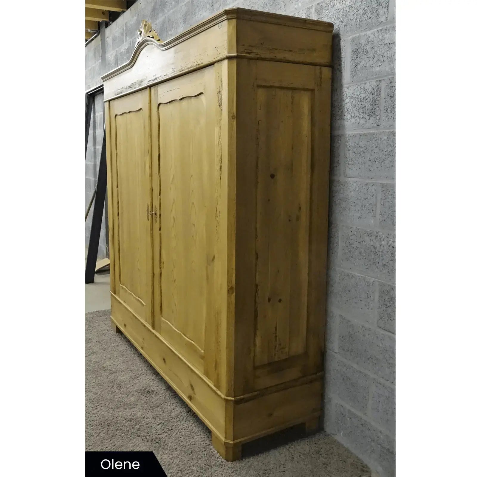 Oud grenen kledingkast(en) volledig demonteerbaar - Larix - Meubelen.be