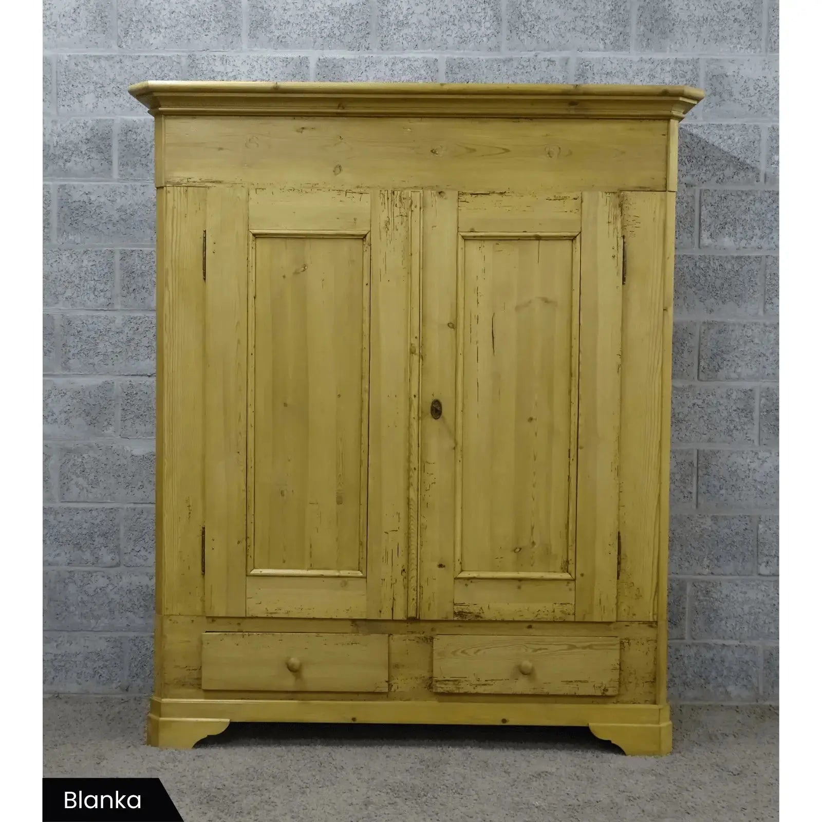 Oud grenen kledingkast(en) volledig demonteerbaar - Larix - Meubelen.be