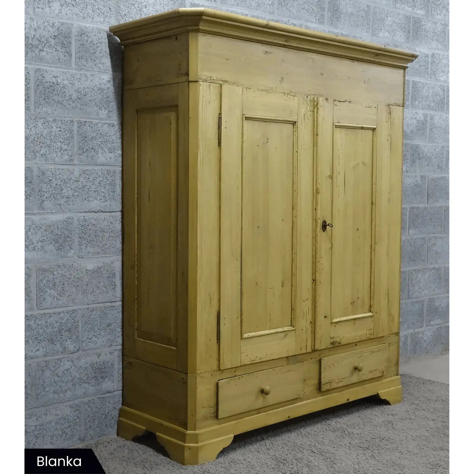 Oud grenen kledingkast(en) volledig demonteerbaar - Larix - Meubelen.be