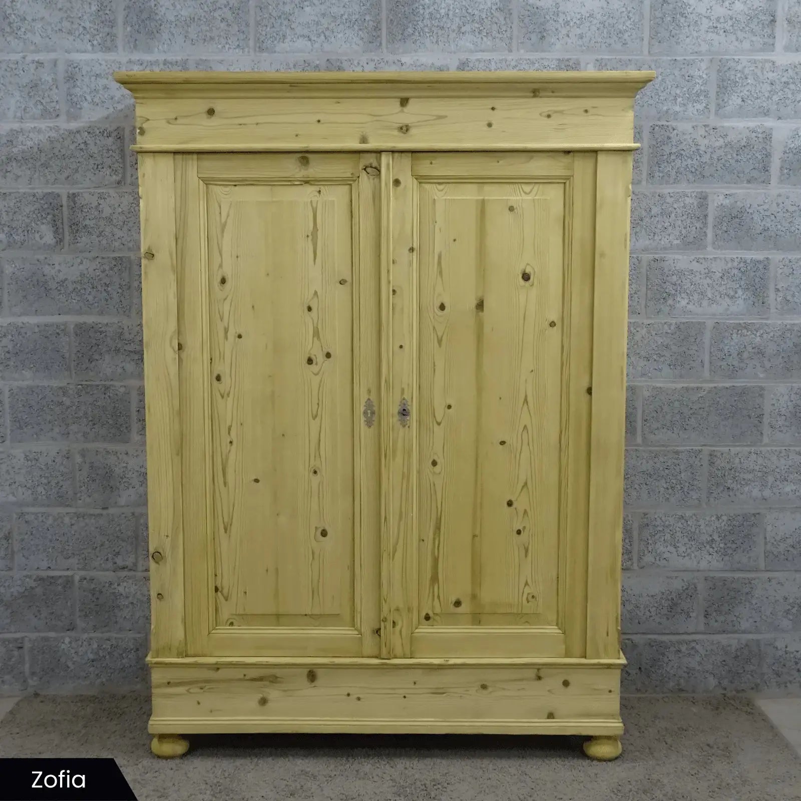 Oud grenen kledingkast(en) volledig demonteerbaar - Larix - Meubelen.be