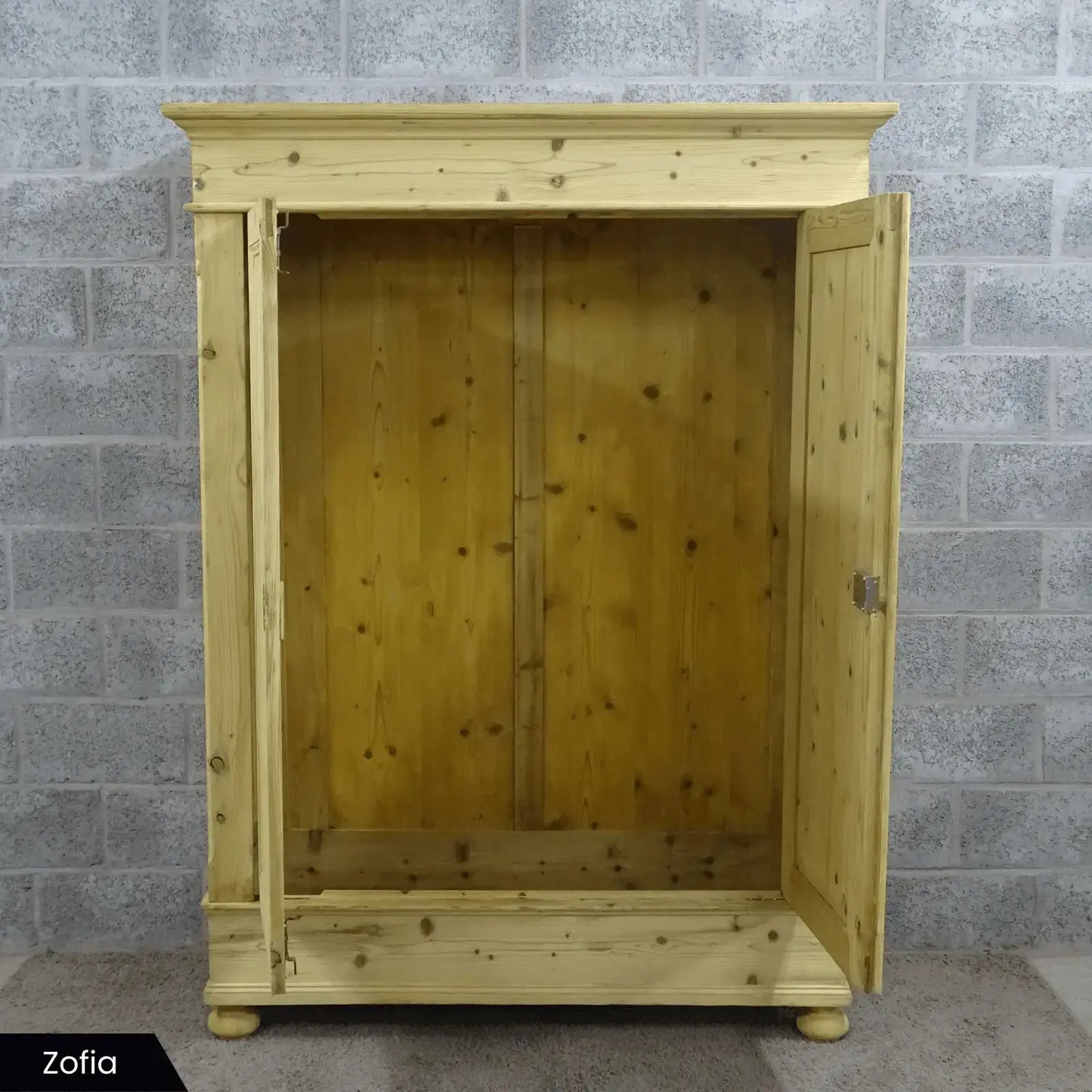 Oud grenen kledingkast(en) volledig demonteerbaar - Larix - Meubelen.be