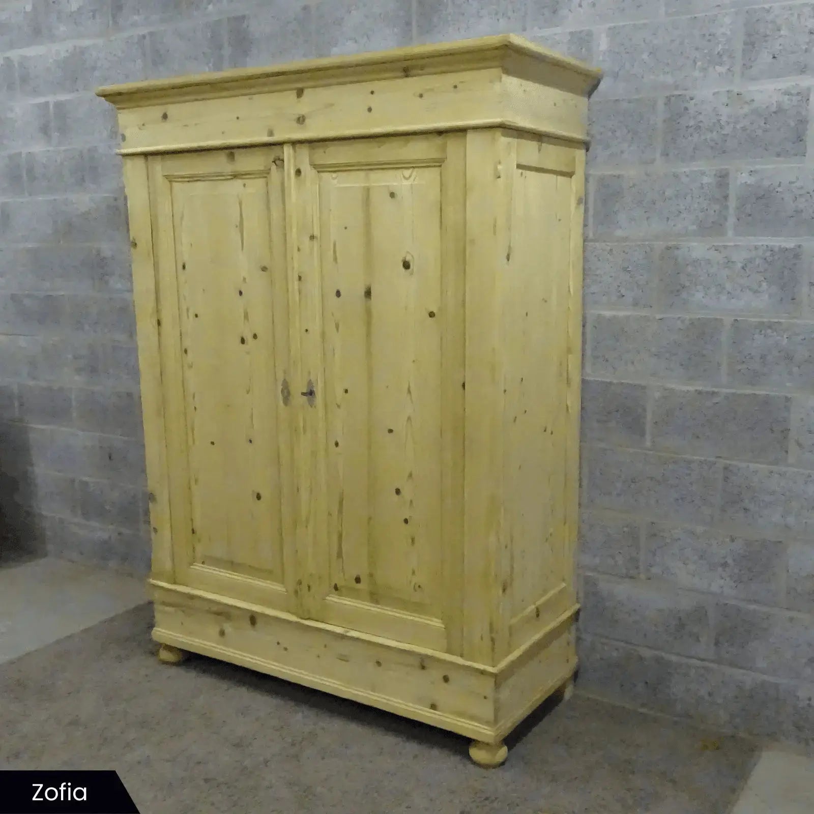 Oud grenen kledingkast(en) volledig demonteerbaar - Larix - Meubelen.be