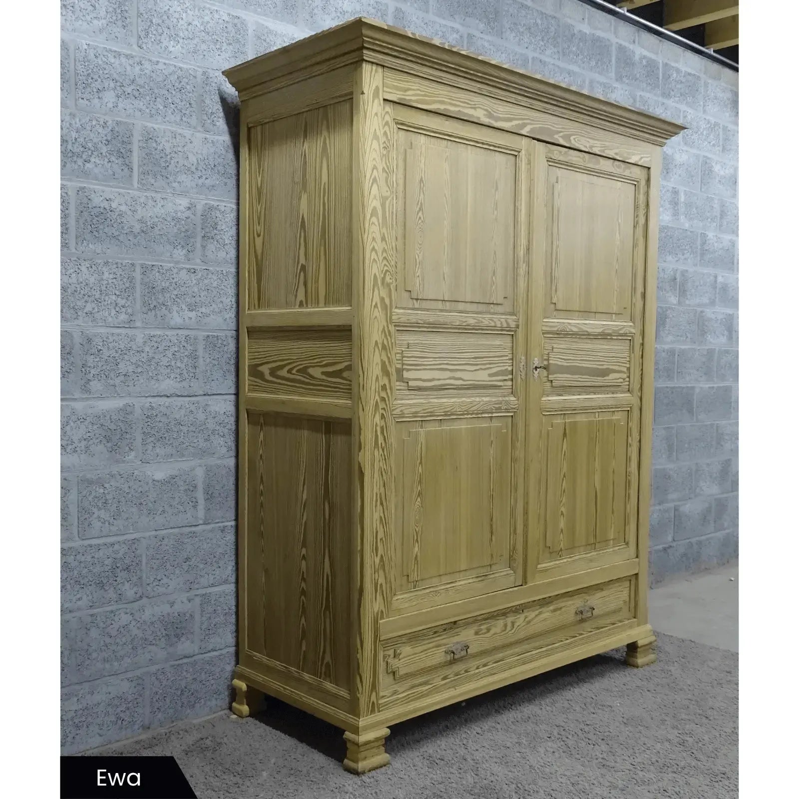 Oud grenen kledingkast(en) volledig demonteerbaar - Larix - Meubelen.be