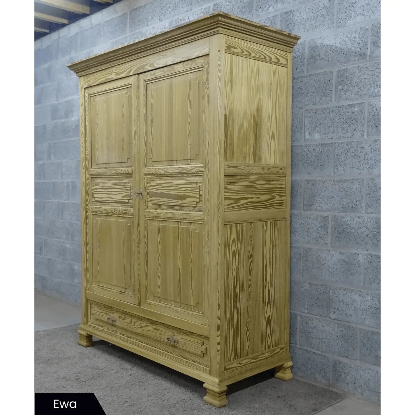 Oud grenen kledingkast(en) volledig demonteerbaar - Larix - Meubelen.be