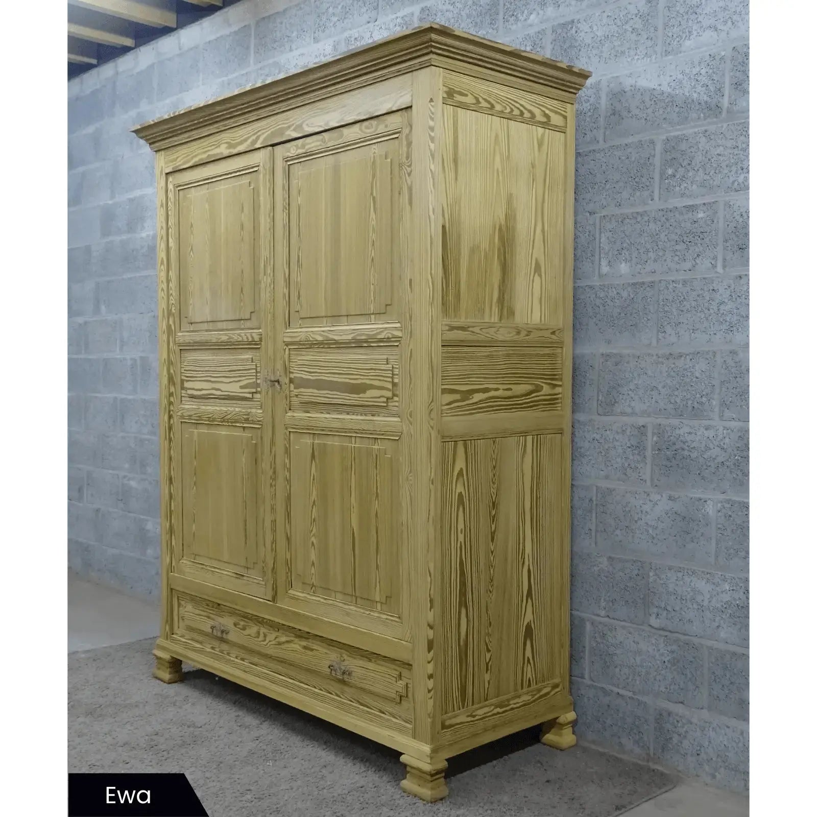 Oud grenen kledingkast(en) volledig demonteerbaar - Larix - Meubelen.be