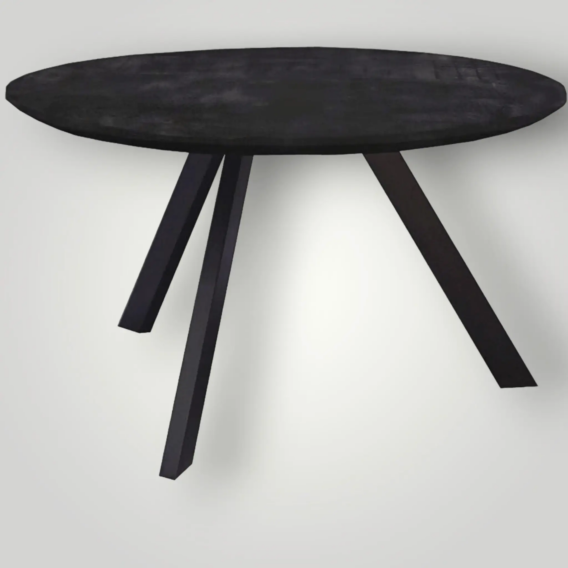 Ronde industriële salontafels uit de Berlin collectie - Larix - Meubelen.be