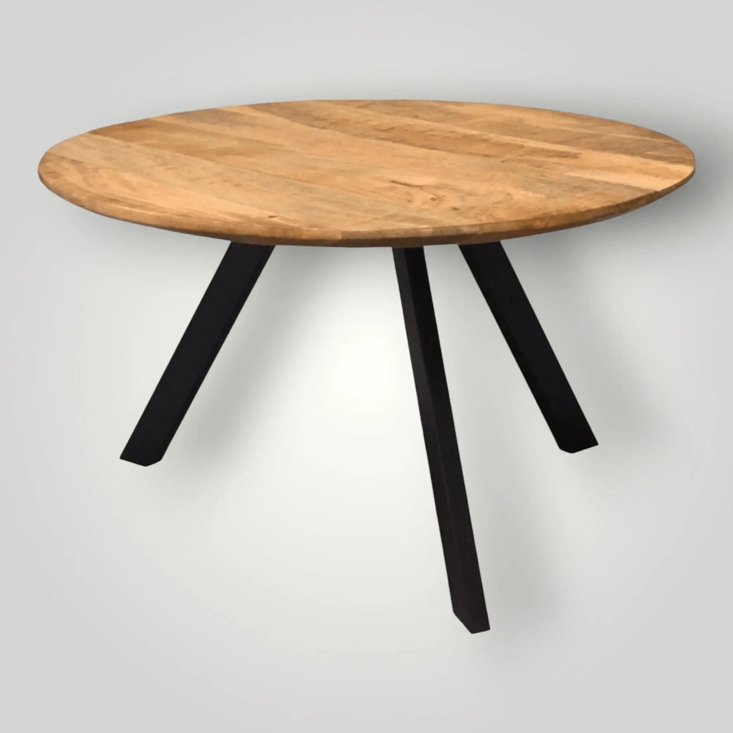 Ronde industriële salontafels uit de Berlin collectie - Larix - Meubelen.be