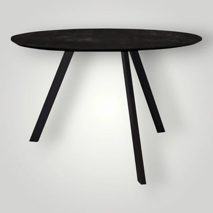 Ronde industriële salontafels uit de Berlin collectie - Larix - Meubelen.be