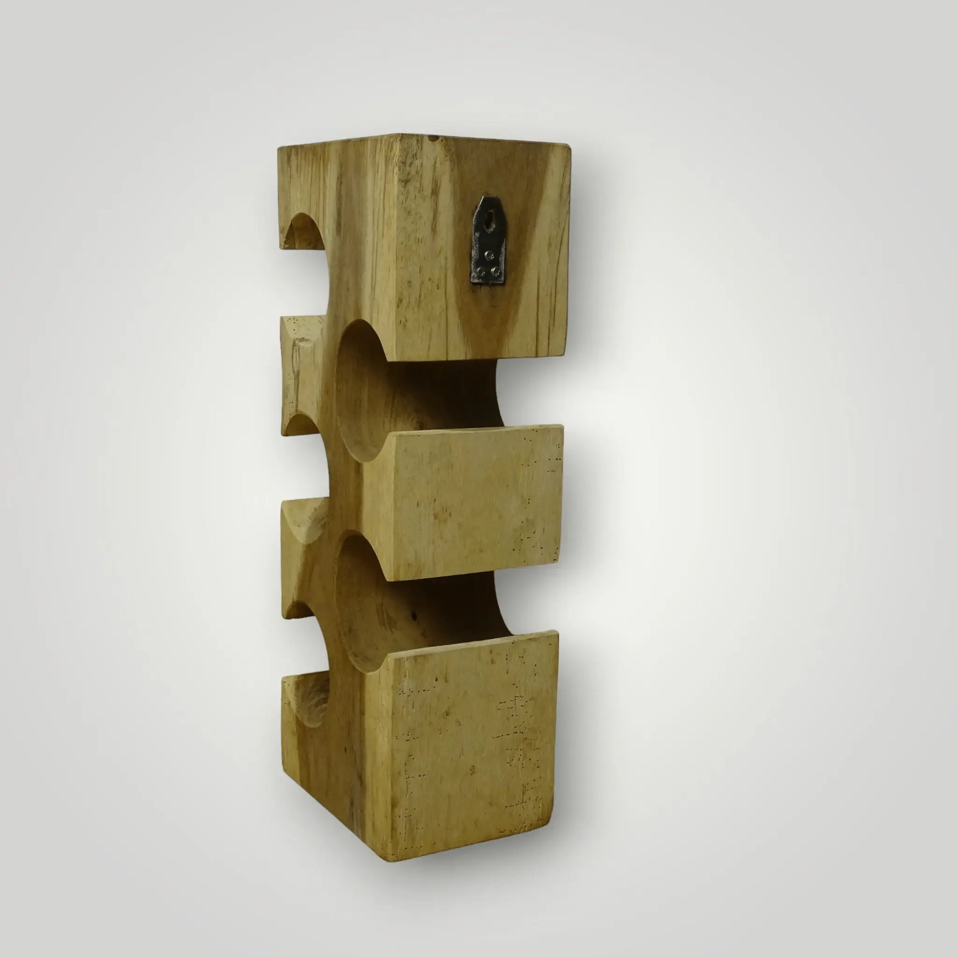 Suar Wall wijnrek 3+1 gratis - Larix - Meubelen.be